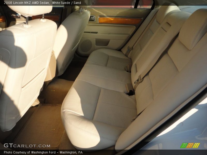 White Suede / Sand 2008 Lincoln MKZ AWD Sedan