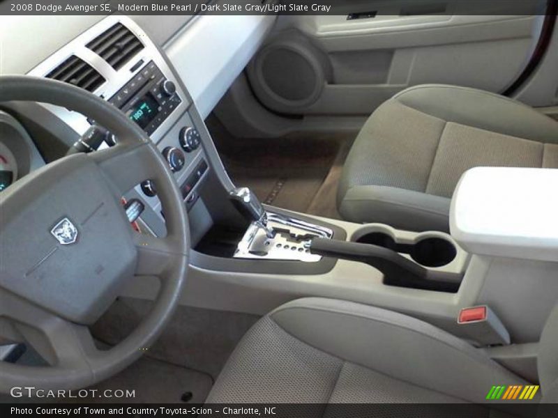 Modern Blue Pearl / Dark Slate Gray/Light Slate Gray 2008 Dodge Avenger SE