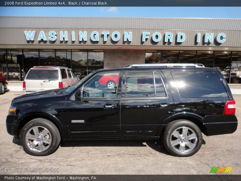 Black / Charcoal Black 2008 Ford Expedition Limited 4x4