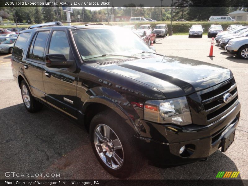 Black / Charcoal Black 2008 Ford Expedition Limited 4x4