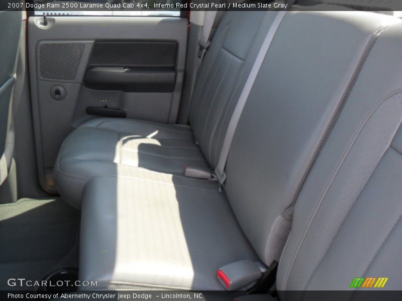 Inferno Red Crystal Pearl / Medium Slate Gray 2007 Dodge Ram 2500 Laramie Quad Cab 4x4