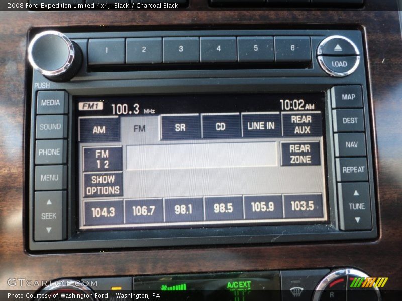 Black / Charcoal Black 2008 Ford Expedition Limited 4x4