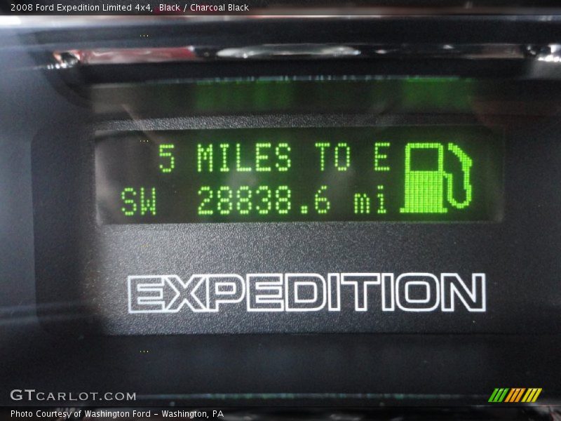 Black / Charcoal Black 2008 Ford Expedition Limited 4x4