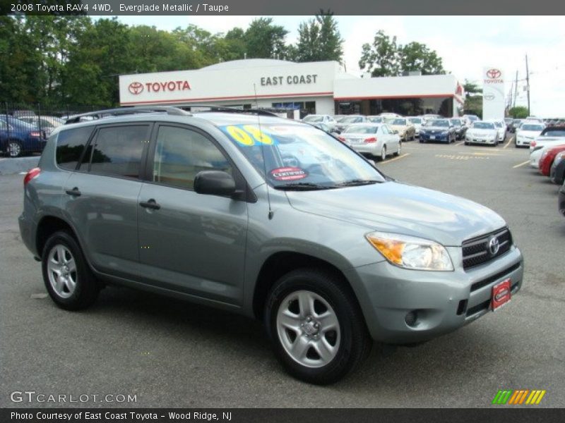 Everglade Metallic / Taupe 2008 Toyota RAV4 4WD