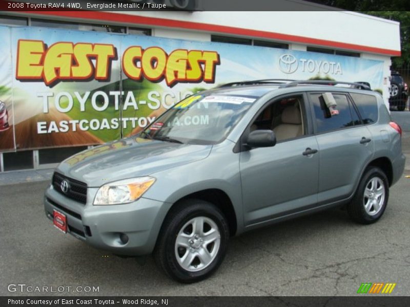 Everglade Metallic / Taupe 2008 Toyota RAV4 4WD