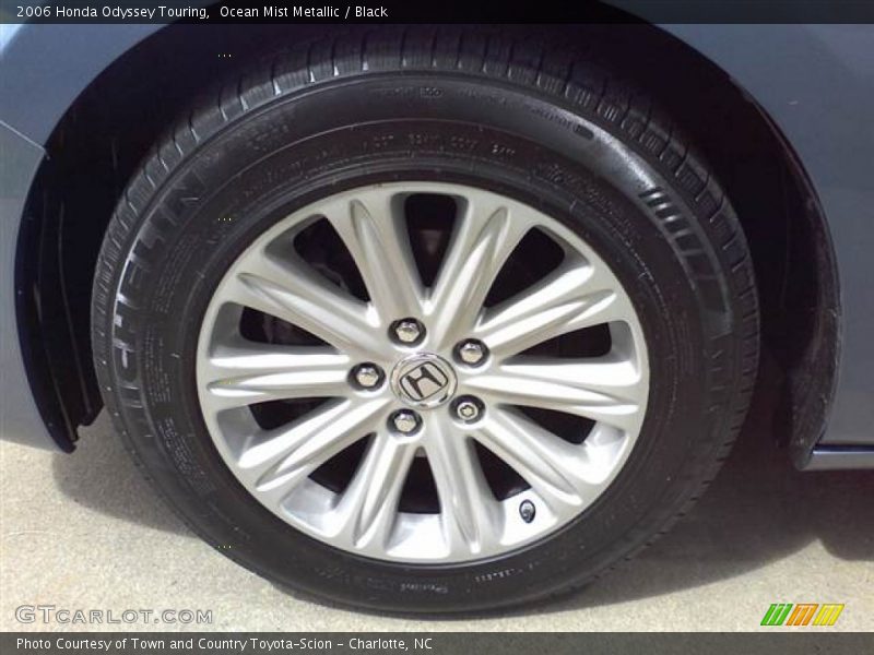 Ocean Mist Metallic / Black 2006 Honda Odyssey Touring