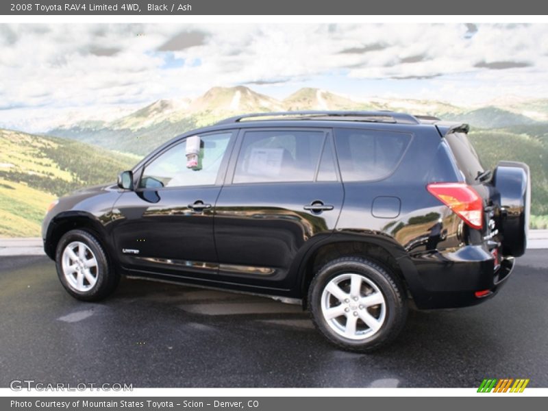 Black / Ash 2008 Toyota RAV4 Limited 4WD