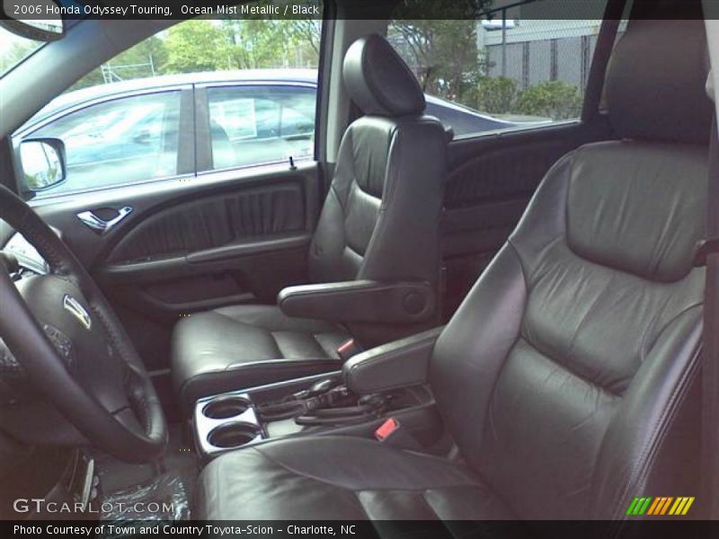 Ocean Mist Metallic / Black 2006 Honda Odyssey Touring