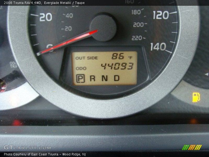 Everglade Metallic / Taupe 2008 Toyota RAV4 4WD