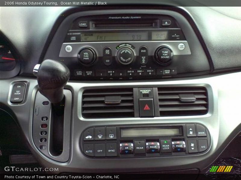 Ocean Mist Metallic / Black 2006 Honda Odyssey Touring