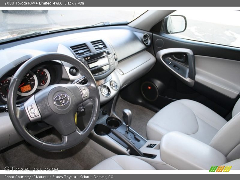 Black / Ash 2008 Toyota RAV4 Limited 4WD