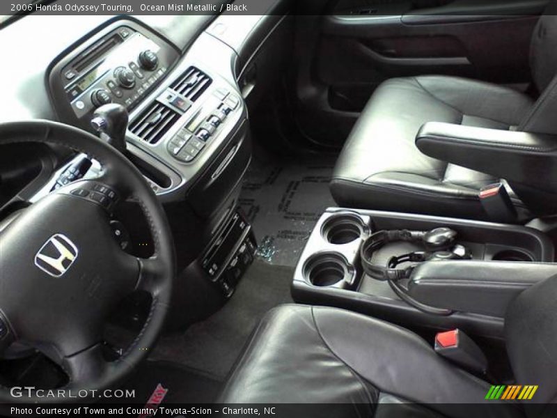 Ocean Mist Metallic / Black 2006 Honda Odyssey Touring