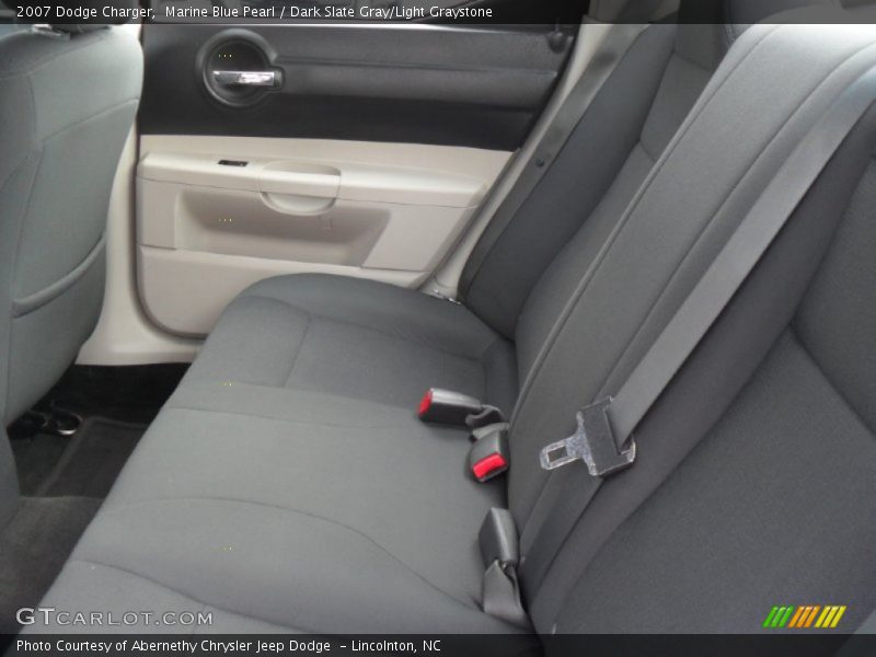 Marine Blue Pearl / Dark Slate Gray/Light Graystone 2007 Dodge Charger