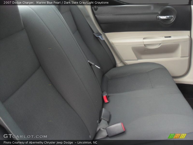 Marine Blue Pearl / Dark Slate Gray/Light Graystone 2007 Dodge Charger