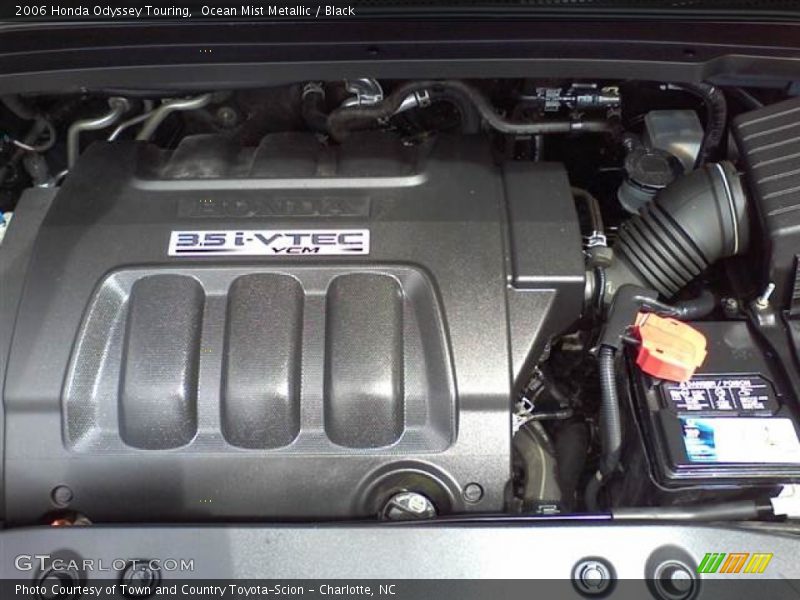 Ocean Mist Metallic / Black 2006 Honda Odyssey Touring