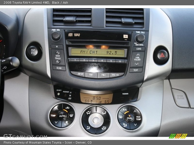 Black / Ash 2008 Toyota RAV4 Limited 4WD