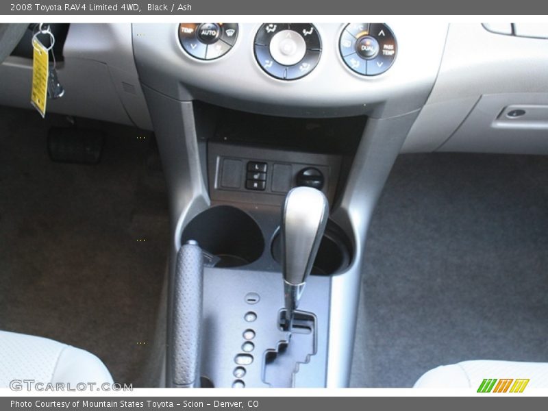 Black / Ash 2008 Toyota RAV4 Limited 4WD