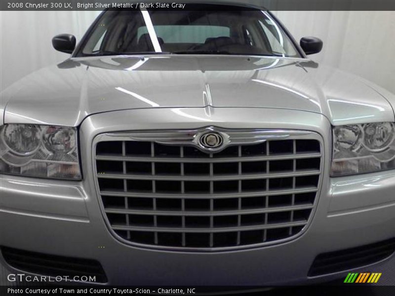 Bright Silver Metallic / Dark Slate Gray 2008 Chrysler 300 LX
