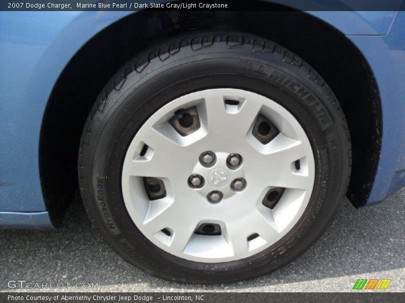 Marine Blue Pearl / Dark Slate Gray/Light Graystone 2007 Dodge Charger