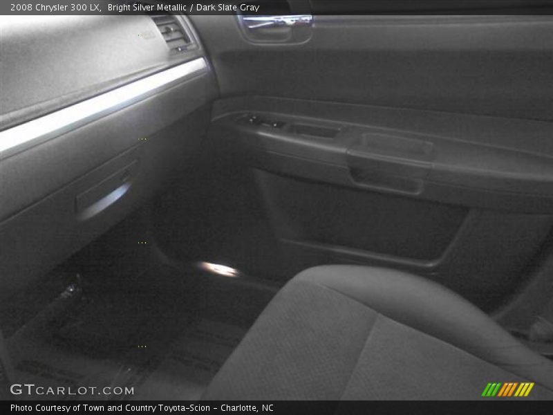 Bright Silver Metallic / Dark Slate Gray 2008 Chrysler 300 LX