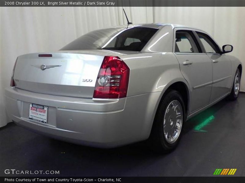 Bright Silver Metallic / Dark Slate Gray 2008 Chrysler 300 LX