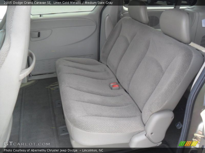 Linen Gold Metallic / Medium Slate Gray 2005 Dodge Grand Caravan SE