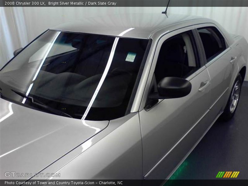 Bright Silver Metallic / Dark Slate Gray 2008 Chrysler 300 LX