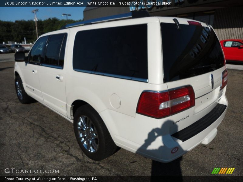 White Chocolate Tri Coat / Stone/Charcoal Black 2008 Lincoln Navigator L Limited Edition 4x4