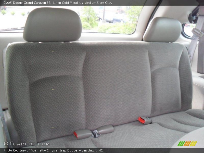 Linen Gold Metallic / Medium Slate Gray 2005 Dodge Grand Caravan SE