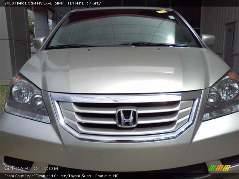 Silver Pearl Metallic / Gray 2008 Honda Odyssey EX-L