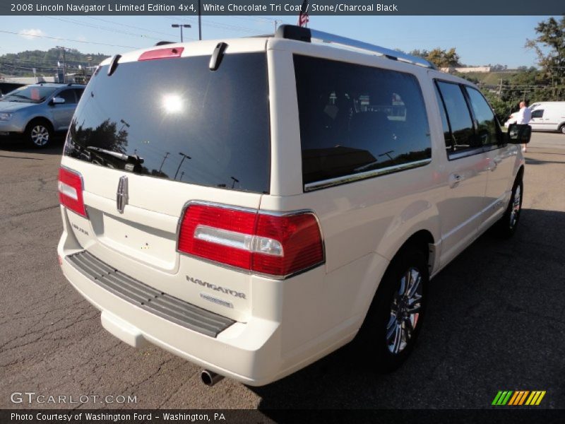 White Chocolate Tri Coat / Stone/Charcoal Black 2008 Lincoln Navigator L Limited Edition 4x4