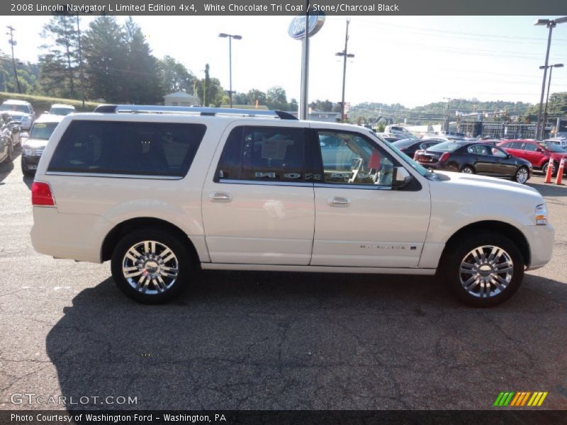 White Chocolate Tri Coat / Stone/Charcoal Black 2008 Lincoln Navigator L Limited Edition 4x4