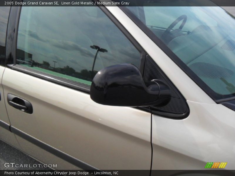 Linen Gold Metallic / Medium Slate Gray 2005 Dodge Grand Caravan SE
