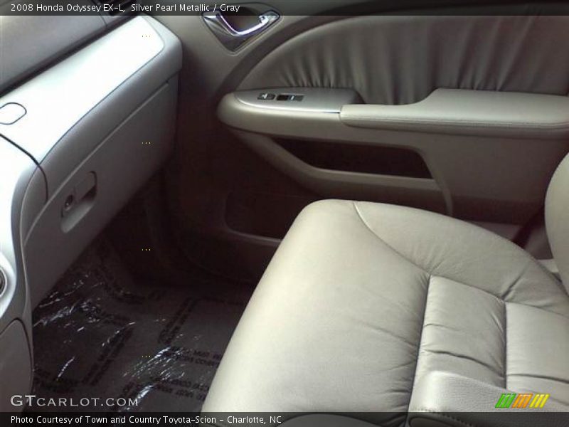 Silver Pearl Metallic / Gray 2008 Honda Odyssey EX-L