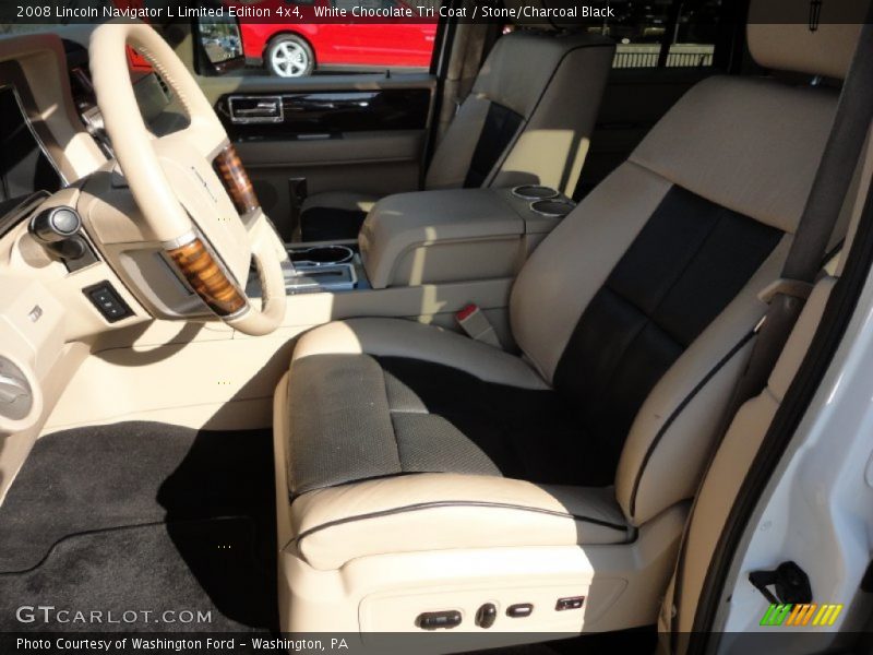 White Chocolate Tri Coat / Stone/Charcoal Black 2008 Lincoln Navigator L Limited Edition 4x4