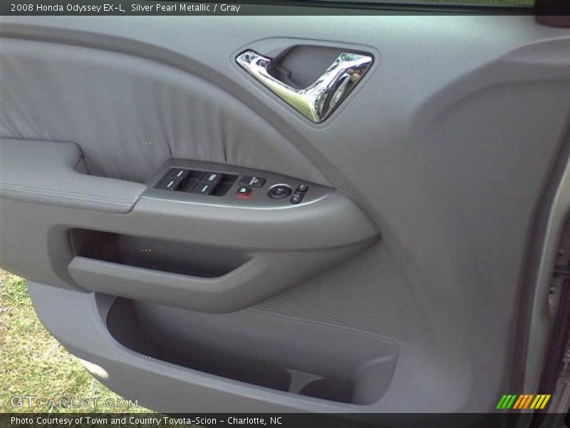 Silver Pearl Metallic / Gray 2008 Honda Odyssey EX-L