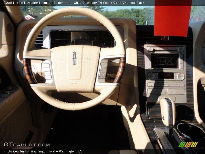 White Chocolate Tri Coat / Stone/Charcoal Black 2008 Lincoln Navigator L Limited Edition 4x4
