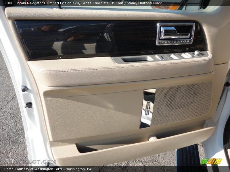 White Chocolate Tri Coat / Stone/Charcoal Black 2008 Lincoln Navigator L Limited Edition 4x4