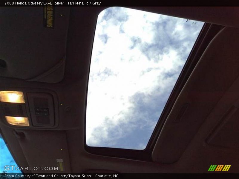 Silver Pearl Metallic / Gray 2008 Honda Odyssey EX-L