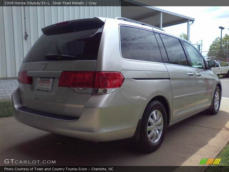 Silver Pearl Metallic / Gray 2008 Honda Odyssey EX-L