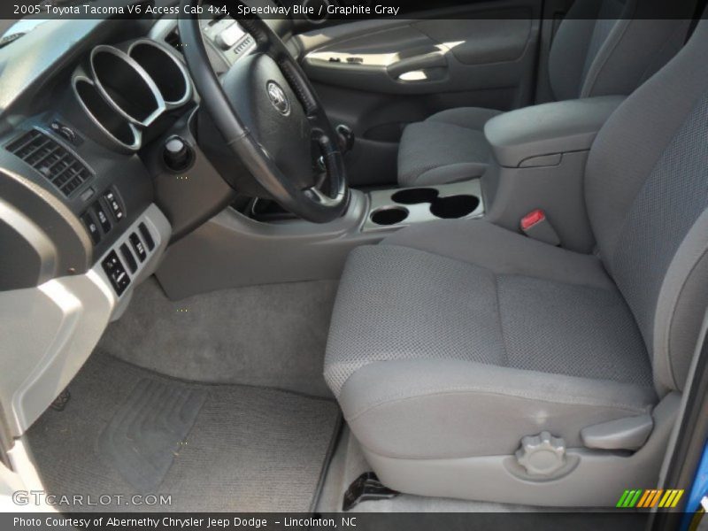 Speedway Blue / Graphite Gray 2005 Toyota Tacoma V6 Access Cab 4x4