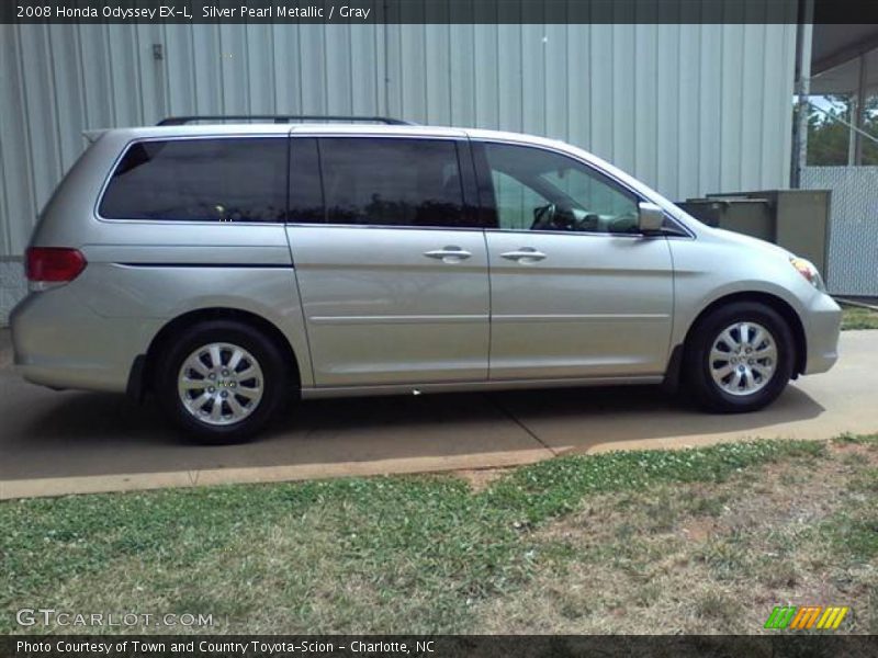Silver Pearl Metallic / Gray 2008 Honda Odyssey EX-L