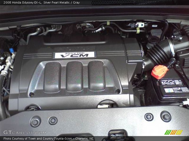 Silver Pearl Metallic / Gray 2008 Honda Odyssey EX-L