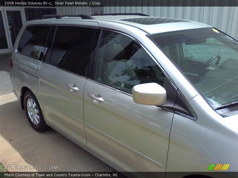 Silver Pearl Metallic / Gray 2008 Honda Odyssey EX-L