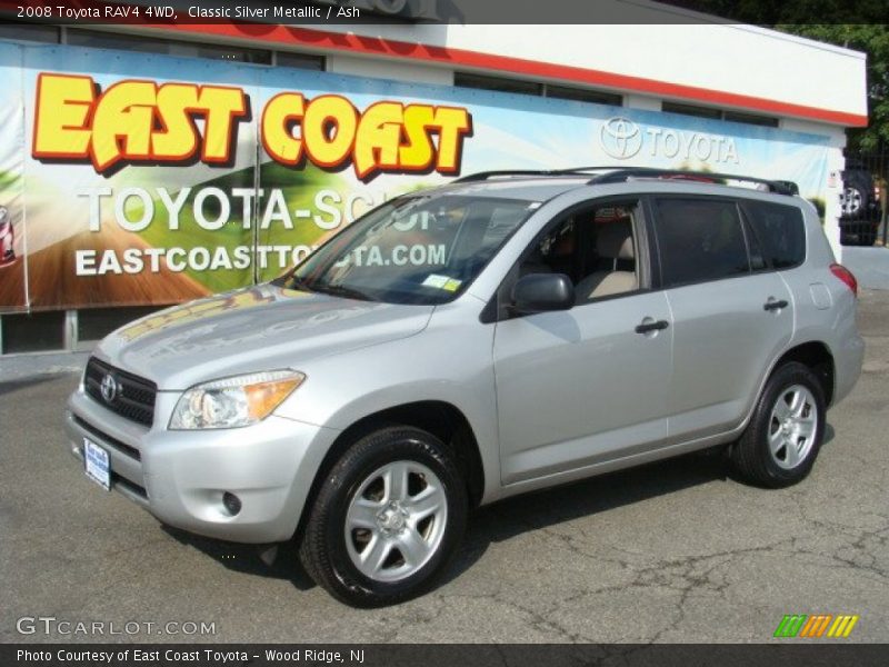 Classic Silver Metallic / Ash 2008 Toyota RAV4 4WD