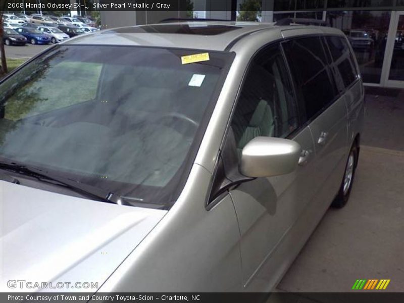 Silver Pearl Metallic / Gray 2008 Honda Odyssey EX-L
