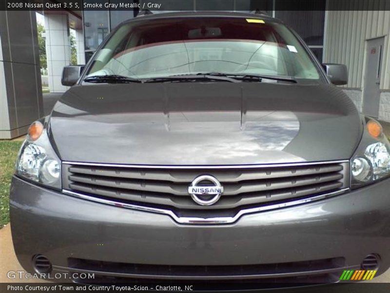 Smoke Gray Metallic / Gray 2008 Nissan Quest 3.5 S