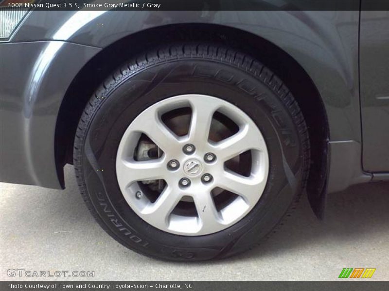 Smoke Gray Metallic / Gray 2008 Nissan Quest 3.5 S