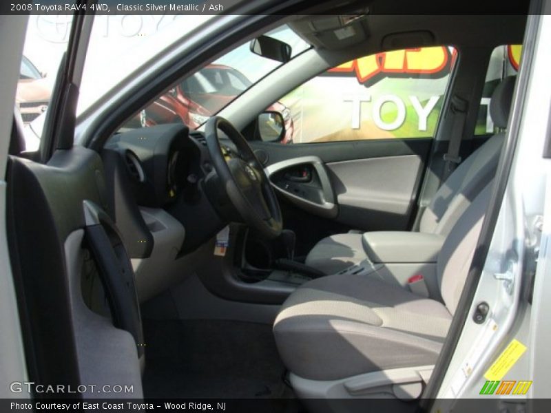 Classic Silver Metallic / Ash 2008 Toyota RAV4 4WD