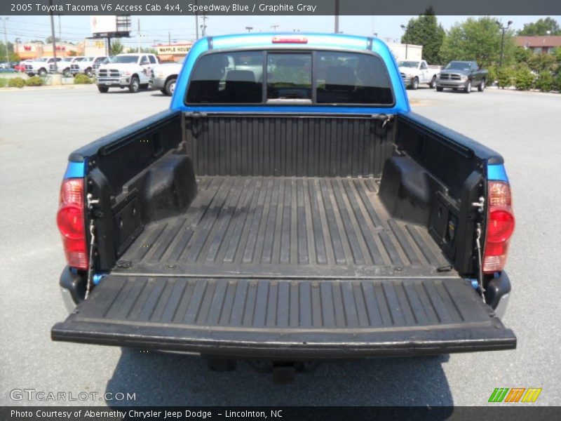 Speedway Blue / Graphite Gray 2005 Toyota Tacoma V6 Access Cab 4x4